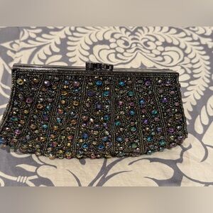 Elegant Beaded Clutch